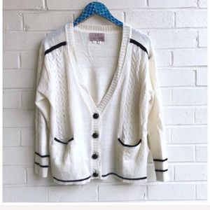 Folk by Hansel from Basel Piped Cable Cardigan